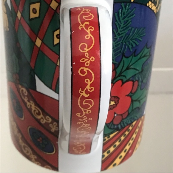 Holiday Elegance Limited Edition Fine Works Design Vintage Coffee Mug - Vintage - Picture 6 of 14